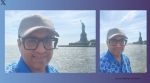 Ashneer Grover shares picture from the Statue of Liberty