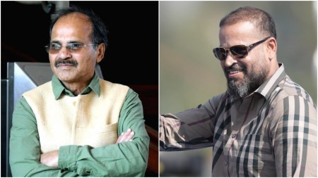 Adhir Ranjan Chaudhary (INC) and Yususf Pathan (TMC) (L-R) (Source_X_@KibaVenisha_@iamyusufpathan)