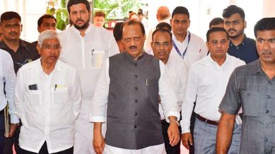 In the Budget presented by Deputy CM and Finance Minister Ajit Pawar, the government announced it will transfer Rs 1,500 into the bank accounts of eligible women in the age group of 21 and 60 every month beginning July 1 under the Mukhyamantri Majhi Ladki Bahin Scheme. (File Photo)
