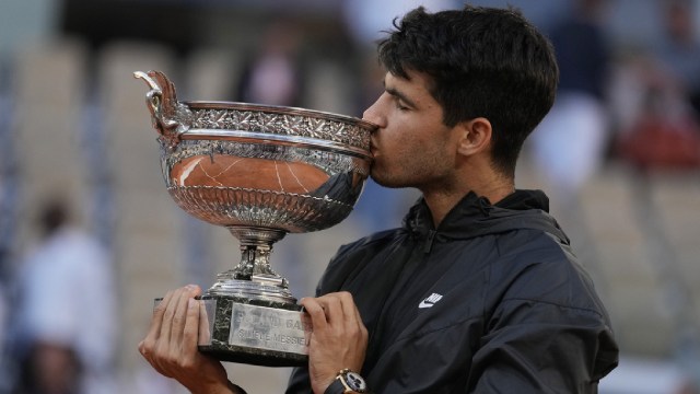 Carlos Alcaraz french Open champin