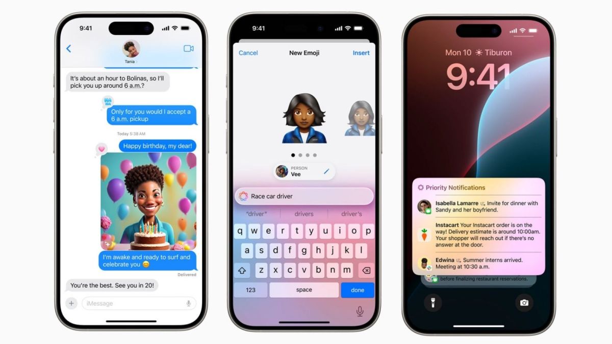 Apple Intelligence features