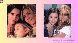 Jennifer Aniston's birthday post for Courtney Cox