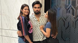 Armaan Malik with his two wives Payal and Kritika