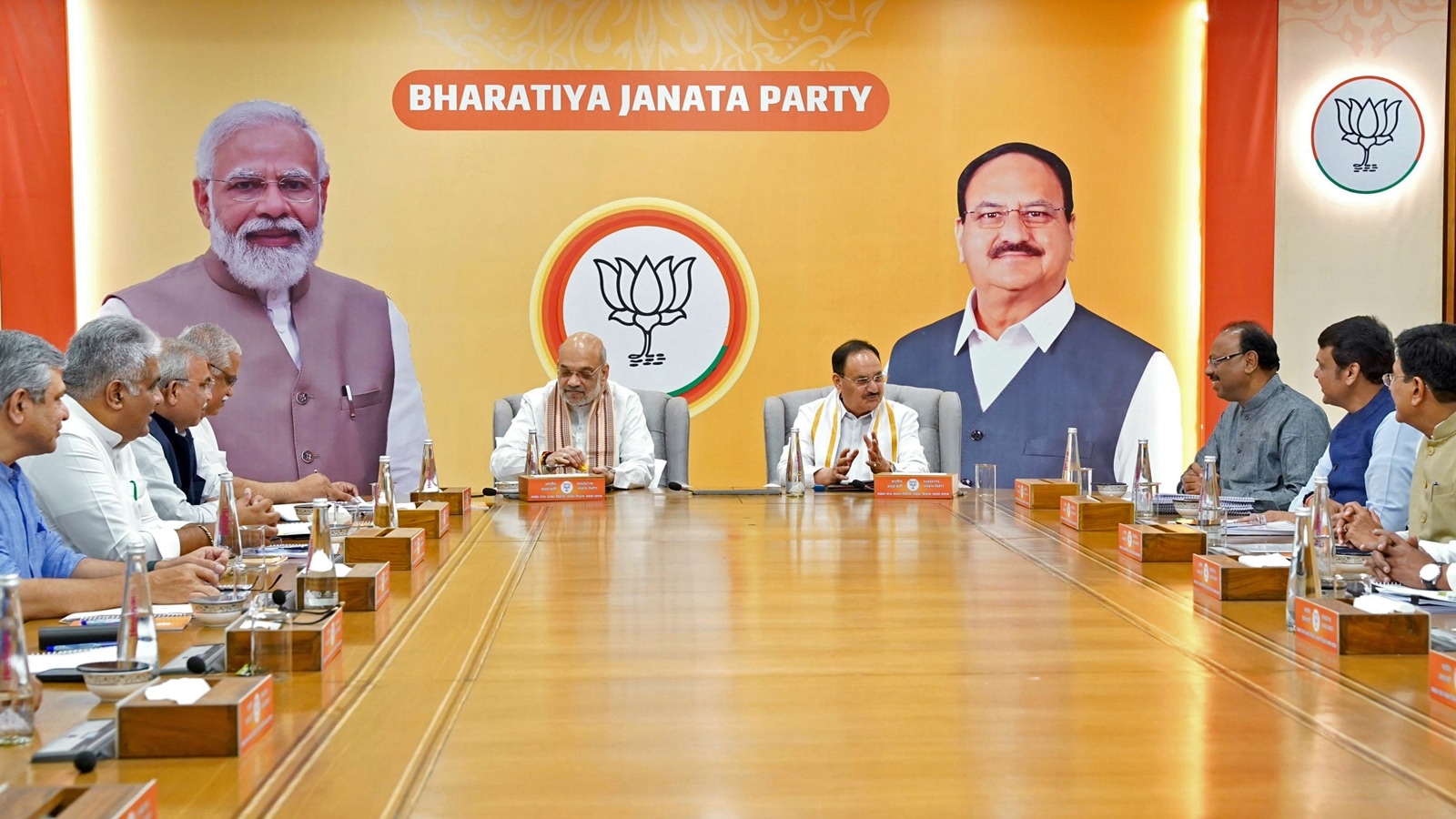 BJP rules out change in Maharashtra, tells Fadnavis to continue