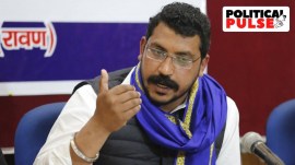 Chandrashekhar Azad, Bhim Army, Bhim Army chief Chandrashekhar, Lok Sabha Election Results 2024, Lok Sabha Elections 2024, Bhim Army’s Azad wins from Nagina, Indian express news, current affairs