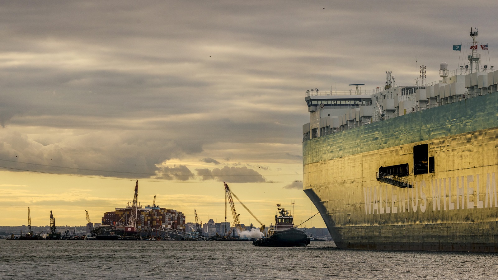 Shipping Chane Critical Baltimore shipping channel reopens 11 weeks after bridge ...