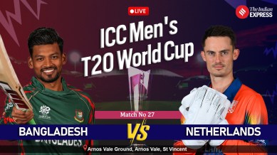 BAN vs NED Live Score, T20 World Cup Match Today: Get Bangladesh vs Netherlands Live Updates at Arnos Vale Ground, Kingstown, St Vincent