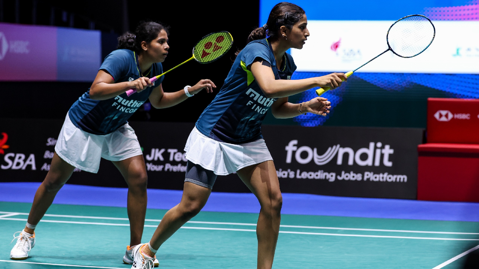 Treesa Jolly and Gayatri Gopichand face a swarm of women doubles pairings from China, Taiwan and Japan