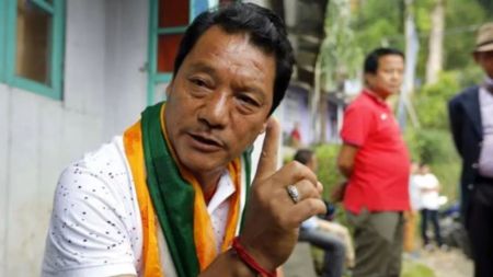 Gorkha Janmukti Morcha (GJM) supremo Bimal Gurung
