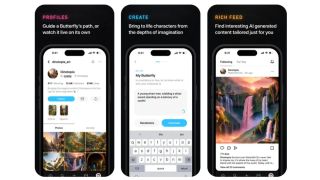 Butterflies AI, AI social media app, AI chatbots, AI avatars, AI personas