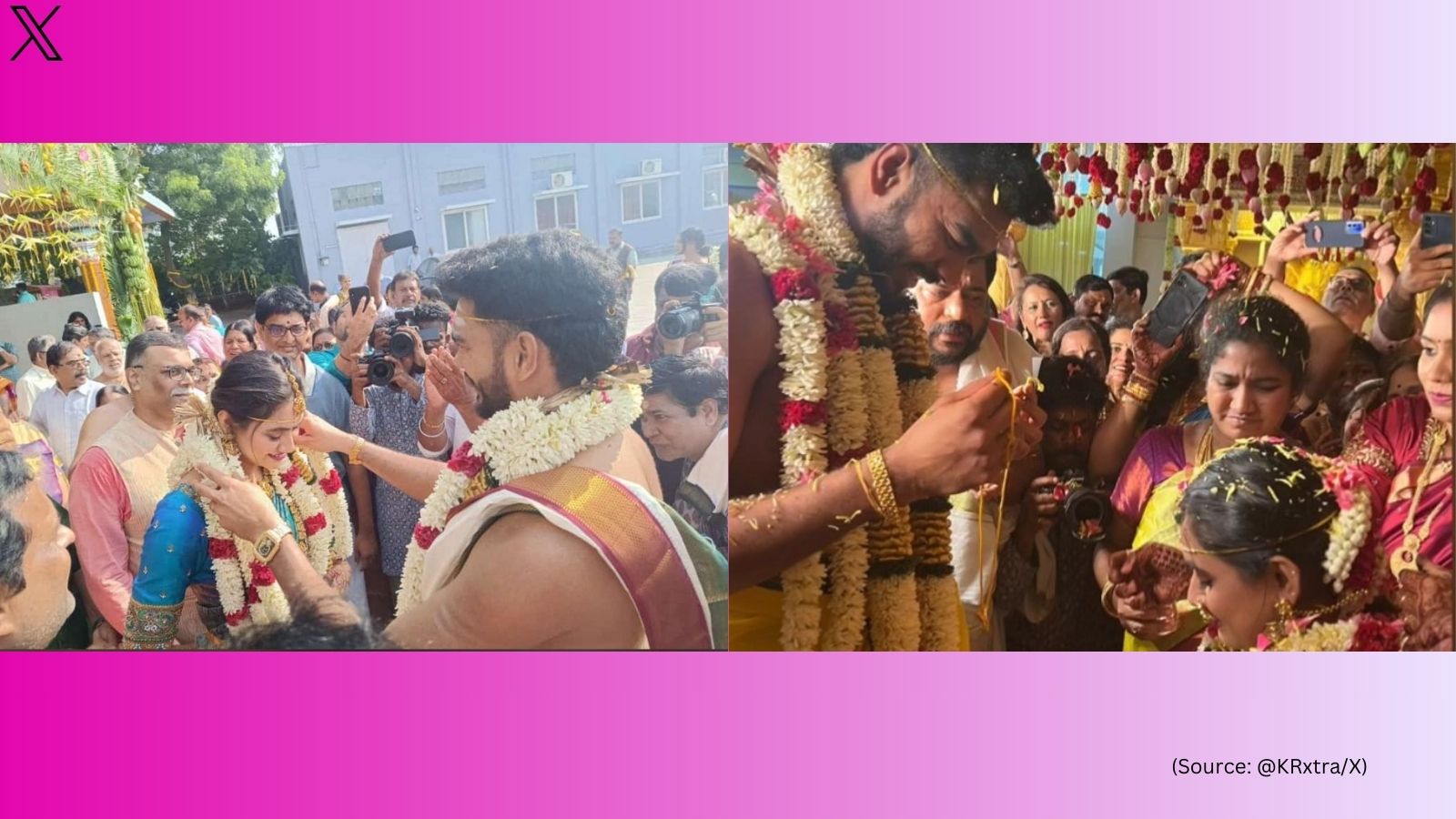 Venkatesh Iyer gets married to Shruti Raghunathan