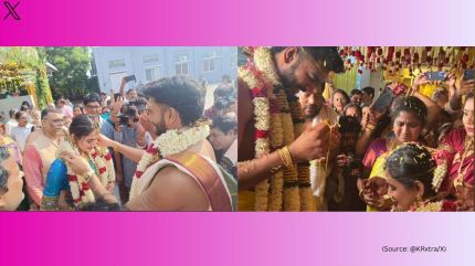KKR's Venkatesh Iyer ties the knot with Shruti Raghunathan, wedding photos go viral