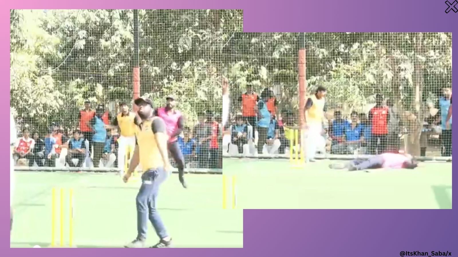 Mumbai man collapses seconds after scoring boundary, dies of heart attack during cricket match