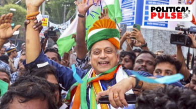 Shashi tharoor, BJP creates history in Kerala, UDF sweeps kerala, LDF. BJP scripts history, haratiya Janata Party, lok sabha elections 2024, indian express news