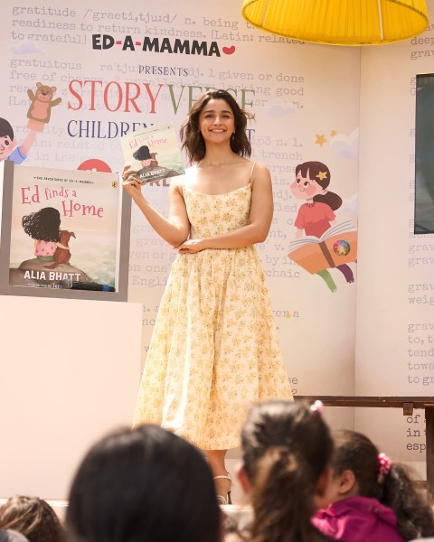 Alia Bhatt at the book launch