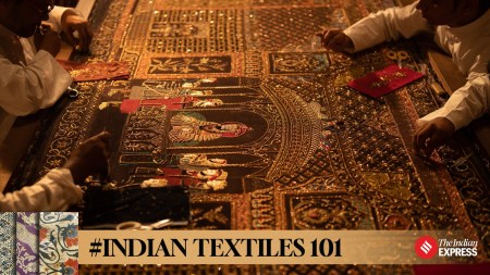 zardozi, indian textiles, zardozi embroidery