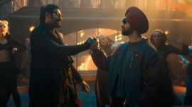 Diljit Dosanjh and Prabhas in Kalki 2898 AD Bhairava Anthem