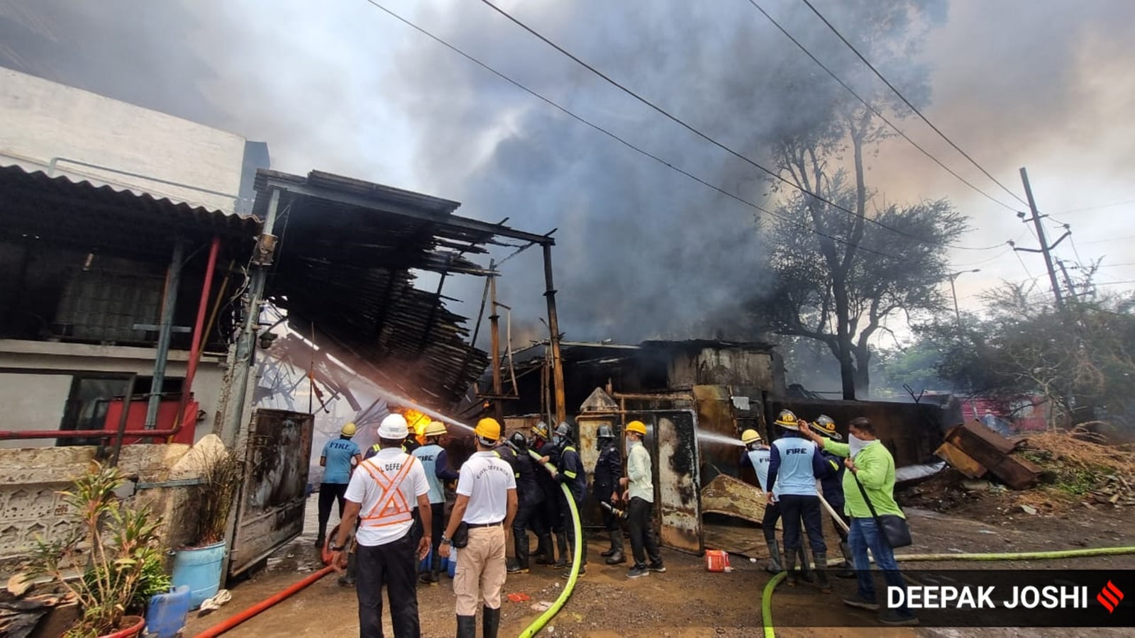 Thane Dombivili fire