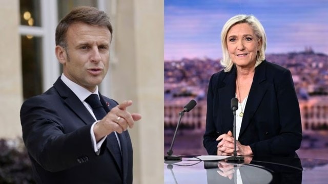 France’s National Rally leads ahead in polls, Macron’s centrist bloc ...