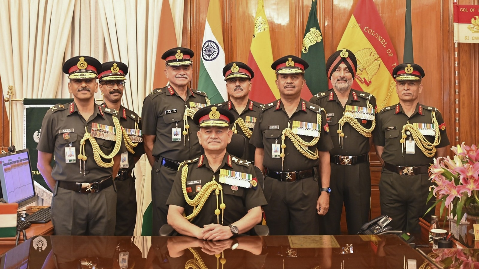 Gen Upendra Dwivedi takes charge as 30th Army Chief