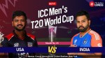 IND vs USA Live Score, T20 World Cup Match Today: Get India vs United States Live Updates at Nassau County International Cricket Stadium in New York