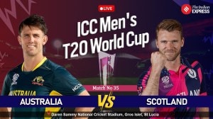 AUS vs SCOT Live Score, T20 World Cup Match Today: Get Australia vs Scotland Live Updates at Daren Sammy National Cricket Stadium in Gros Islet, St Lucia
