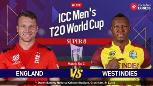 ENG vs WI Live Score, T20 World Cup Match Today: Get England vs West Indies Live Updates at St Lucia.