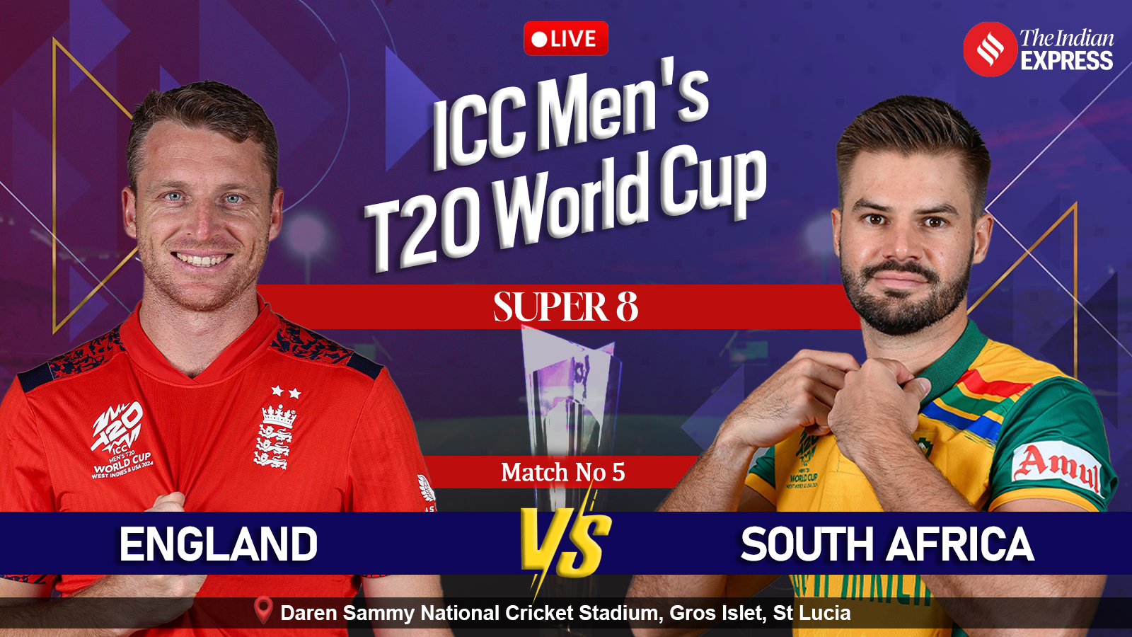 England vs South Africa Live Score, T20 World Cup 2024: South Africa Secures Victory over England by 7 Runs in St Lucia | Cricket News