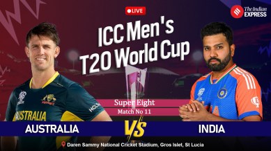 IND vs AUS Live Score, T20 World Cup Match Today: Get India vs Australia Live Updates at Daren Sammy National Cricket Stadium, Gros Islet in St Lucia