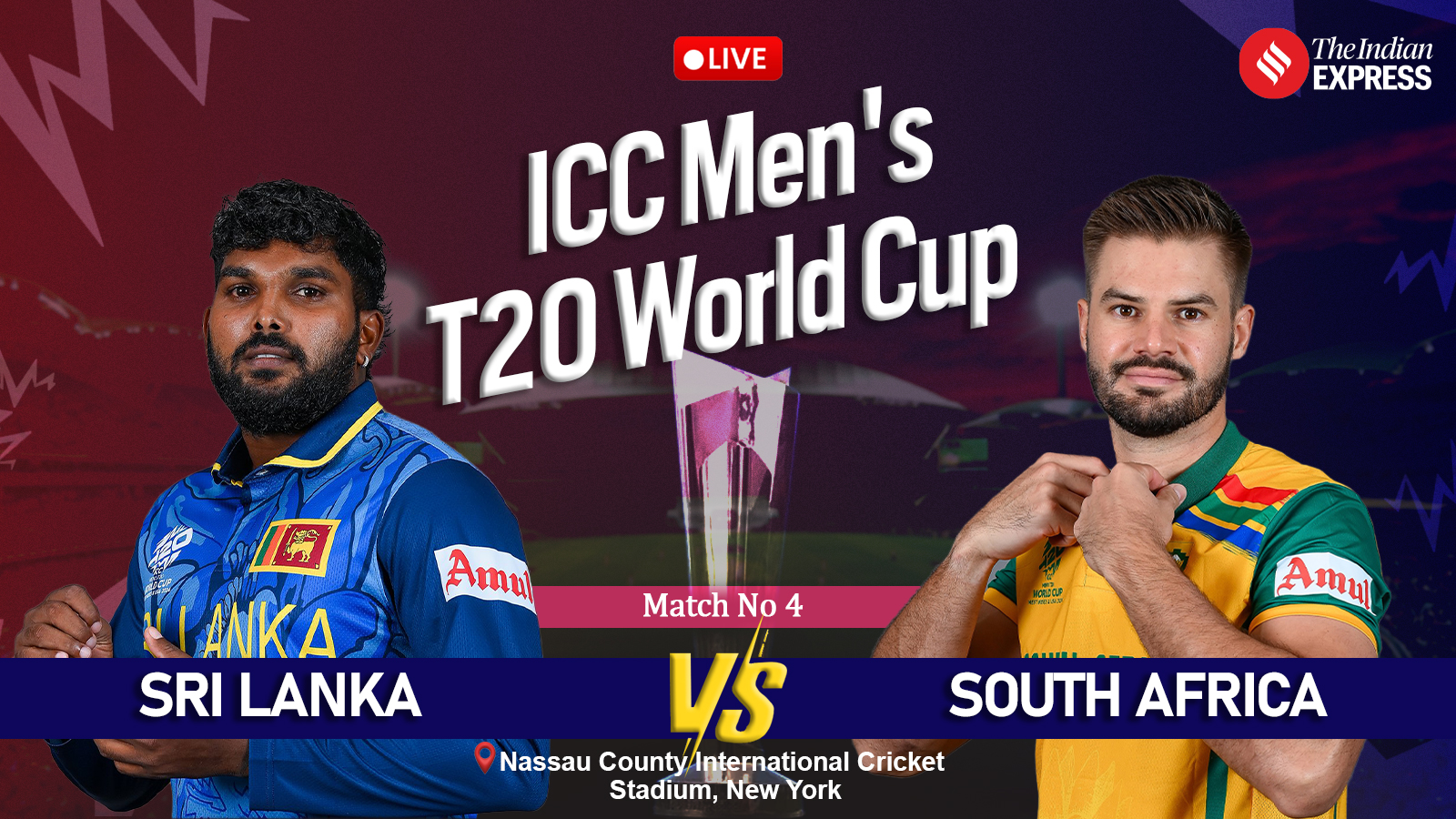 Sri Lanka vs South Africa T20 World Cup 2024: Live Score Updates – Baartman Takes Early Wicket on WC Debut, Kamindu Partners with Kusal – SL 13/1