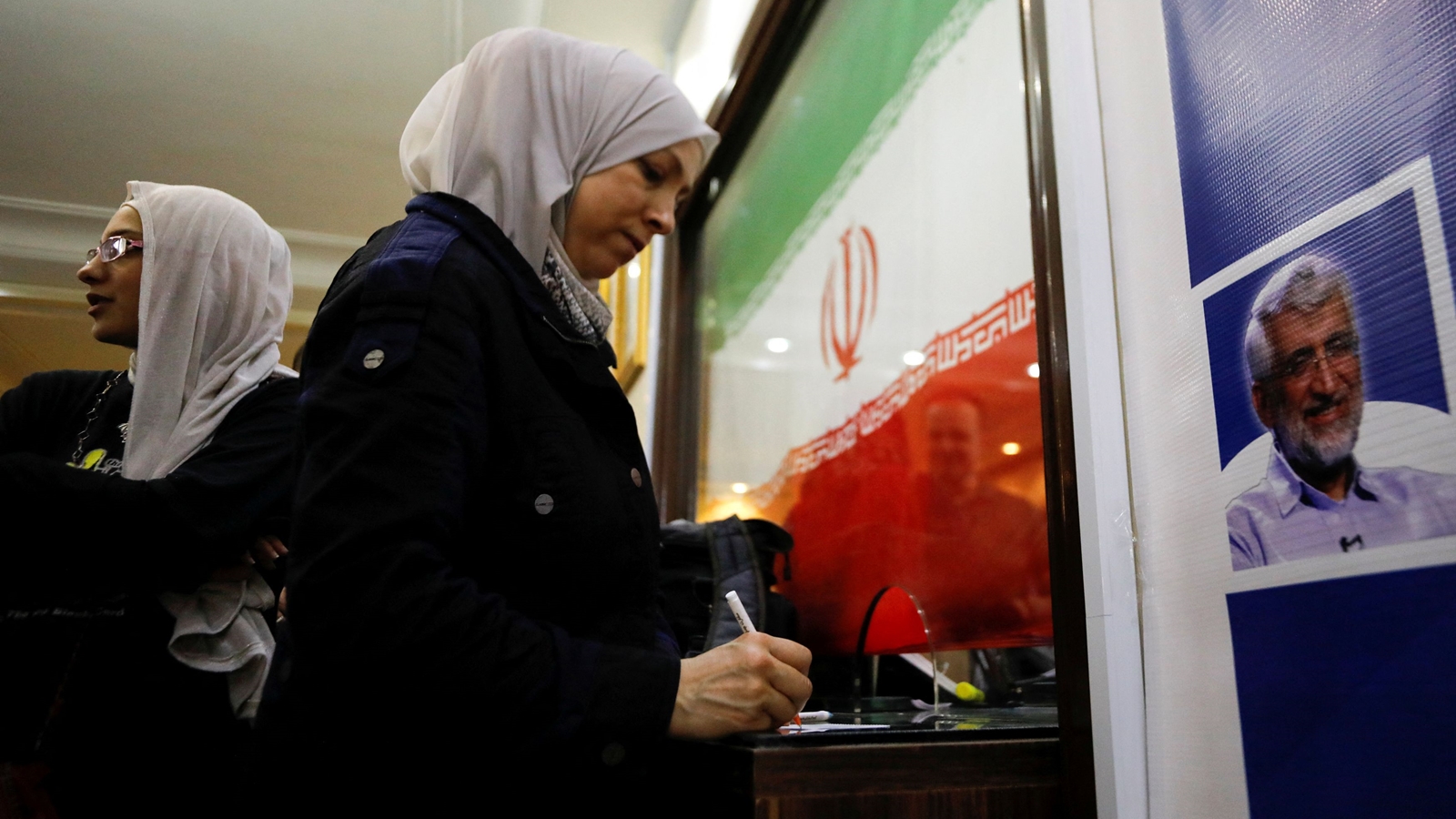 Iranians in Syria vote in presidential election