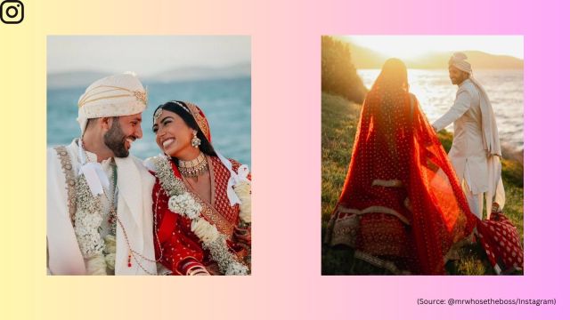 Arun Maini gets married to Dhrisha (Image source: @mrwhosetheboss/Instagram)