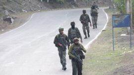 Security forces have sounded a high alert in Jammu and Rajouri districts and intensified checking and frisking in the belt following the terror attack that left nine dead and 41 injured, officials said. (PTI Photo)