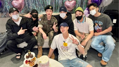 Jin returns from military service- BTS