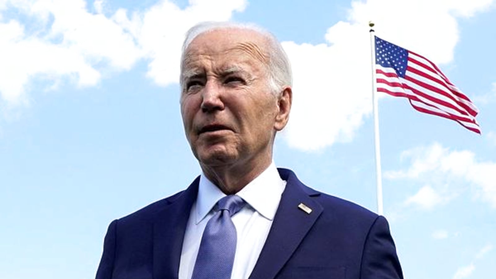 Biden visits a military cemetery in France that Trump once snubbed