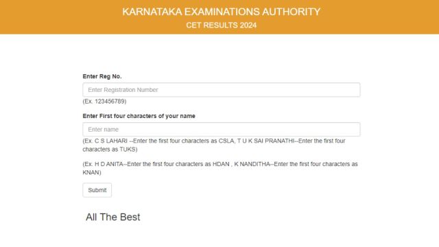 KCET 2024 Results: Link active, websites to check scores