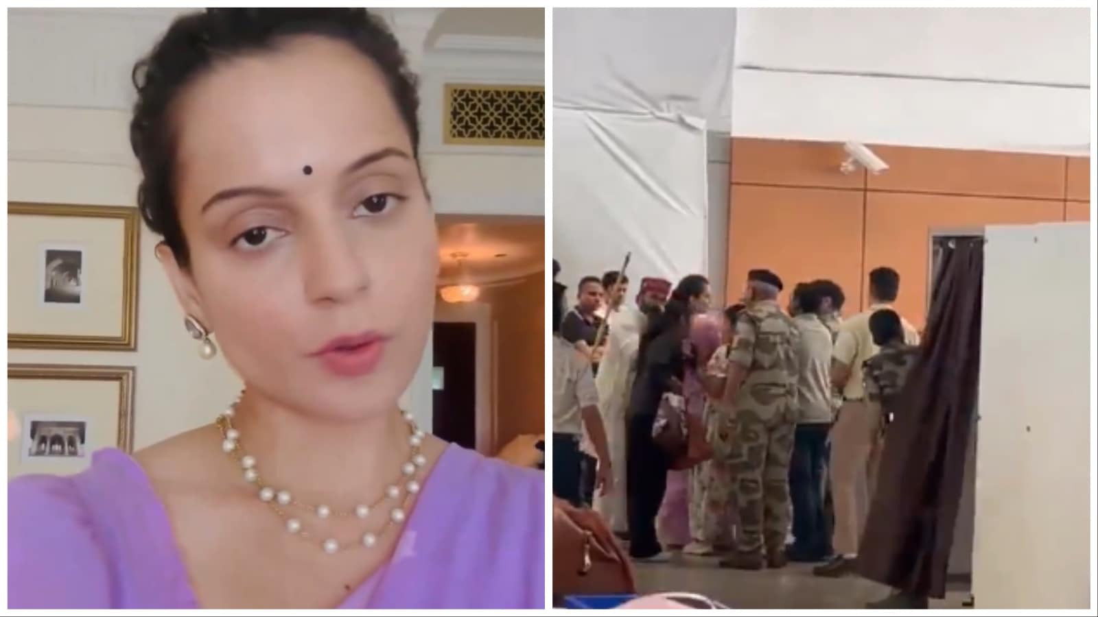 Kangana Ranaut Reacts To Slapping Incident At Mohali Airport, Accuses ...