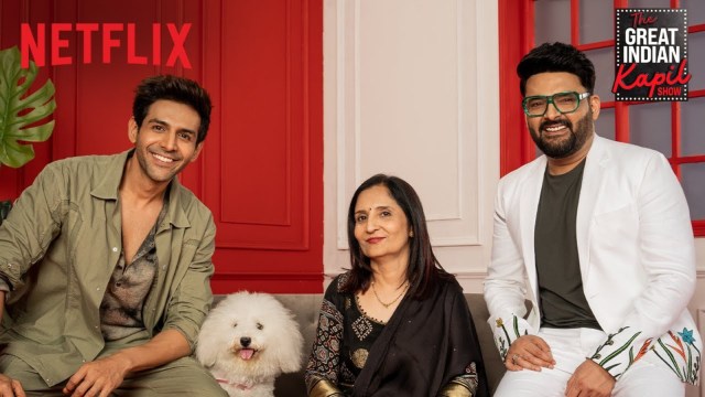 Kartik Aaryan mother Mala Tiwari- Kapil Sharma
