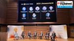 7 out of the 8 winners of the Kavli Prize seen sitting on a stage