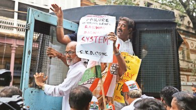 Darjeeling train collision, train collision, bengal train collision, Freight train collision, Indian express news, current affairs