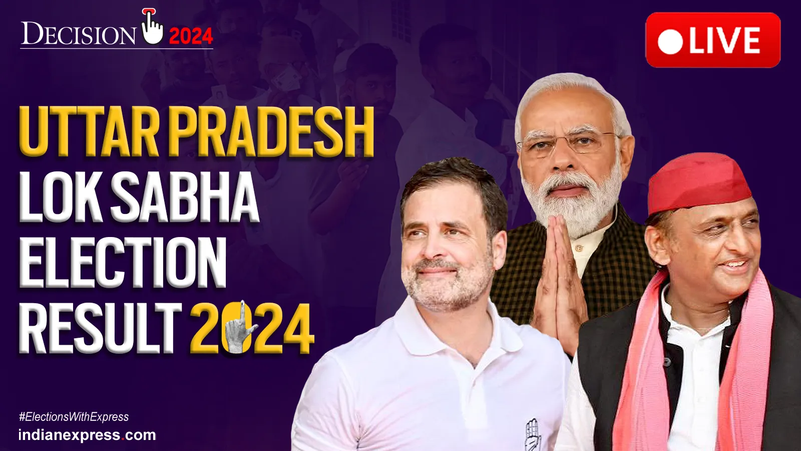 Uttar Pradesh Election Results 2024 Live Will BJP retain its hold over