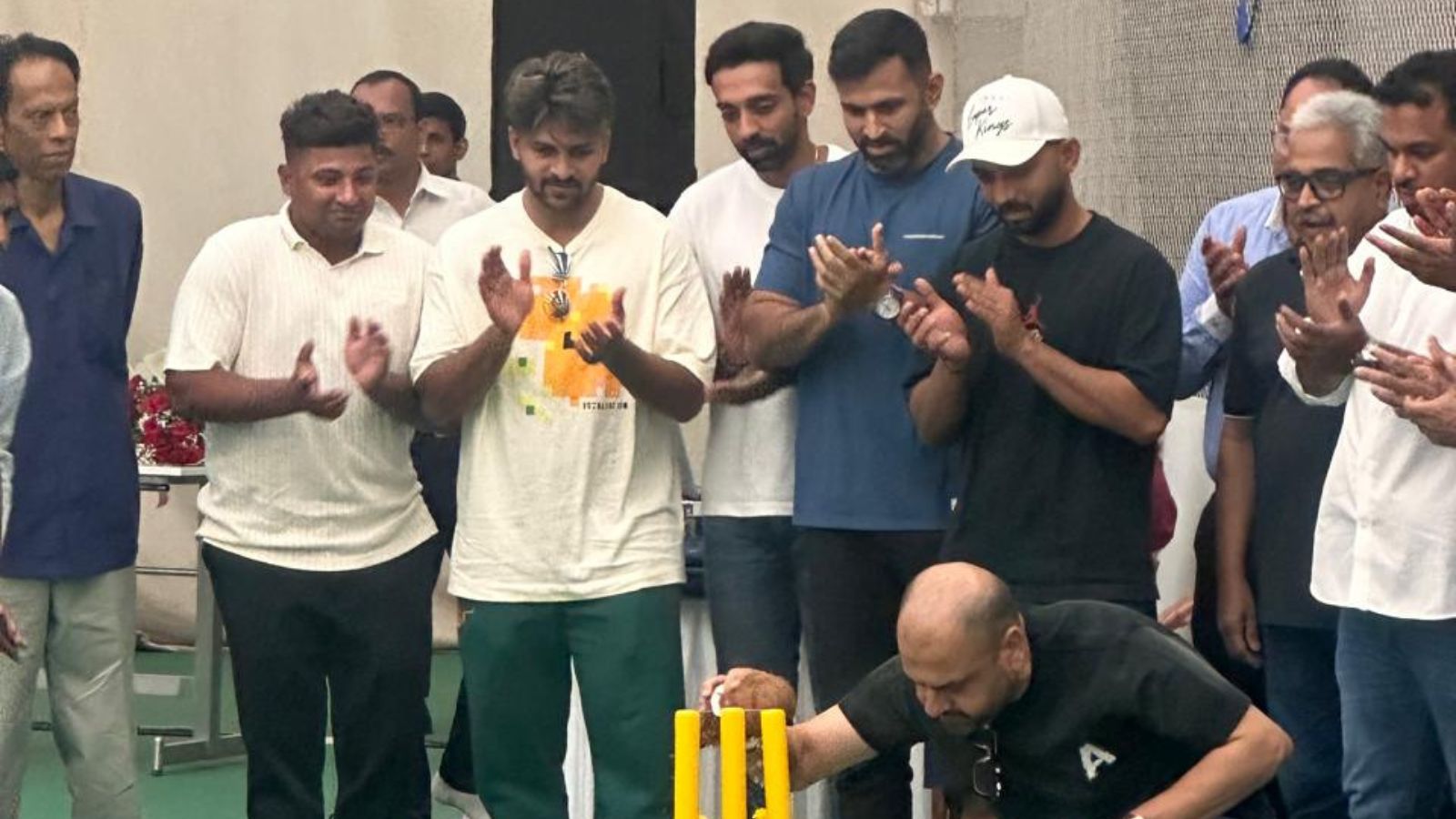 Mumbai Cricket Association begins levelling all club grounds; Top cricketers Rahane, Shardul address youngsters at start of preparatory camp