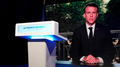 French President Macron dissolves National Assembly.