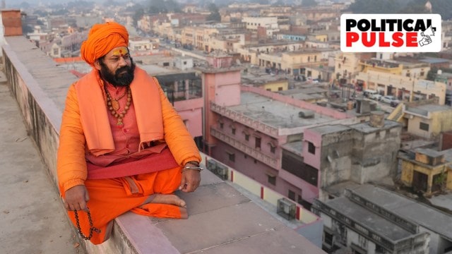 Mahant Raju Das, ayodhya elections, lok sabha polls 2024, political pulse, indian express