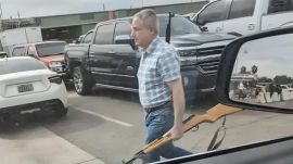 A photo provided by the U.S. Department of Justice shows Mark Adams Prieto, who intended for the shooting to incite a “race war” before the presidential election in November, prosecutors said. (U.S. Department of Justice via The New York Times)