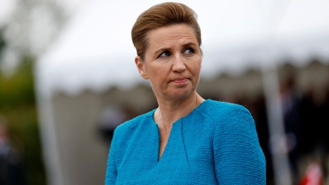 Denmark PM hit by a man.