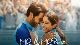Rajkummar Rao and Janhvi Kapoor star in Mr and Mrs Mahi.