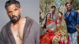 Suniel Shetty talks about his family.