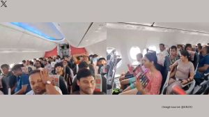 Video shows passengers fanning themselves as SpiceJet flight delays
