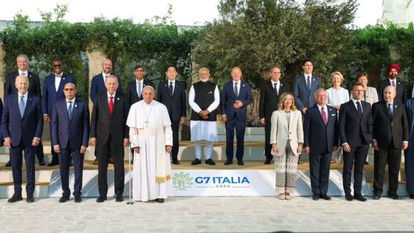 Pembaruan Langsung KTT G7: PM Modi Bersama para pemimpin dunia di
